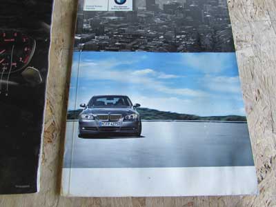 BMW Owner's Manual with Case 01410012832 E63 645Ci 650i6